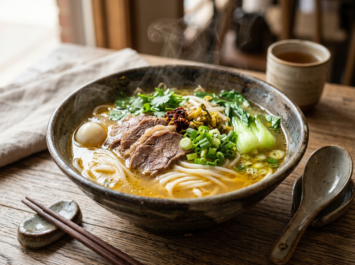 Spicy Beef Rice Noodle